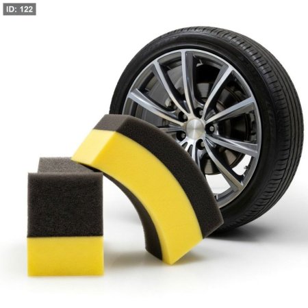 ספוג אפליקטור מקצועי לניקוי וטיפוח צמיגים